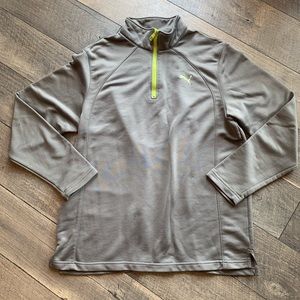 Puma Sportlifestyle Men's Pullover Gray Sz Large